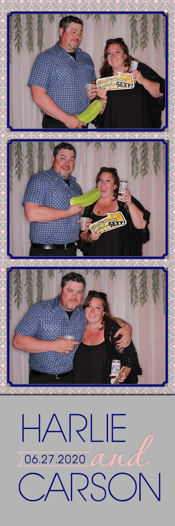Carson and Harlie's Wedding | View more photos from the event at gallery.photoboothbillings.com/u/PhotoBoothBillings/Carson-and-Harlies-Wedding